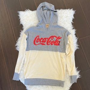 Coca-Cola Sparkly Hoodie. NWOT
